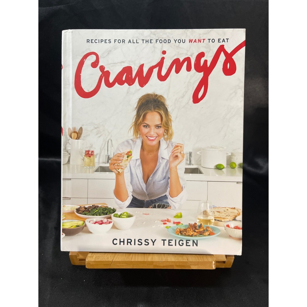 Cravings Recipes for All the Food You Want‎ to Eat Chrissy Teigen Hardcover Book